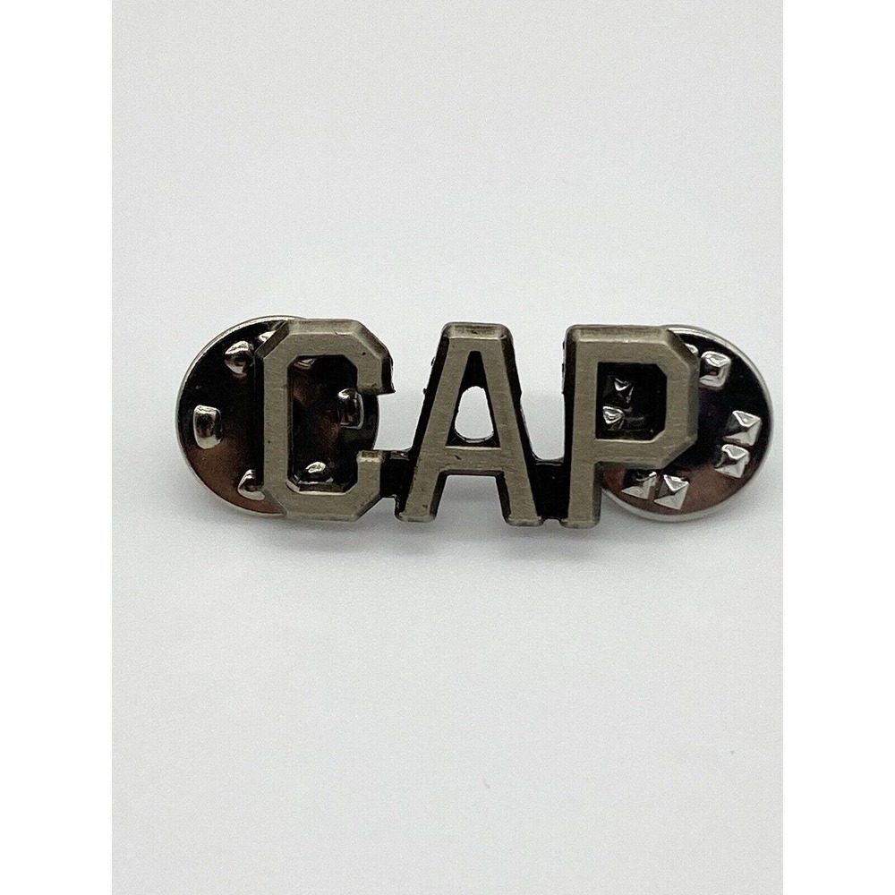 Vintage‎ CAP Captain's Lapel Pin Brooch
